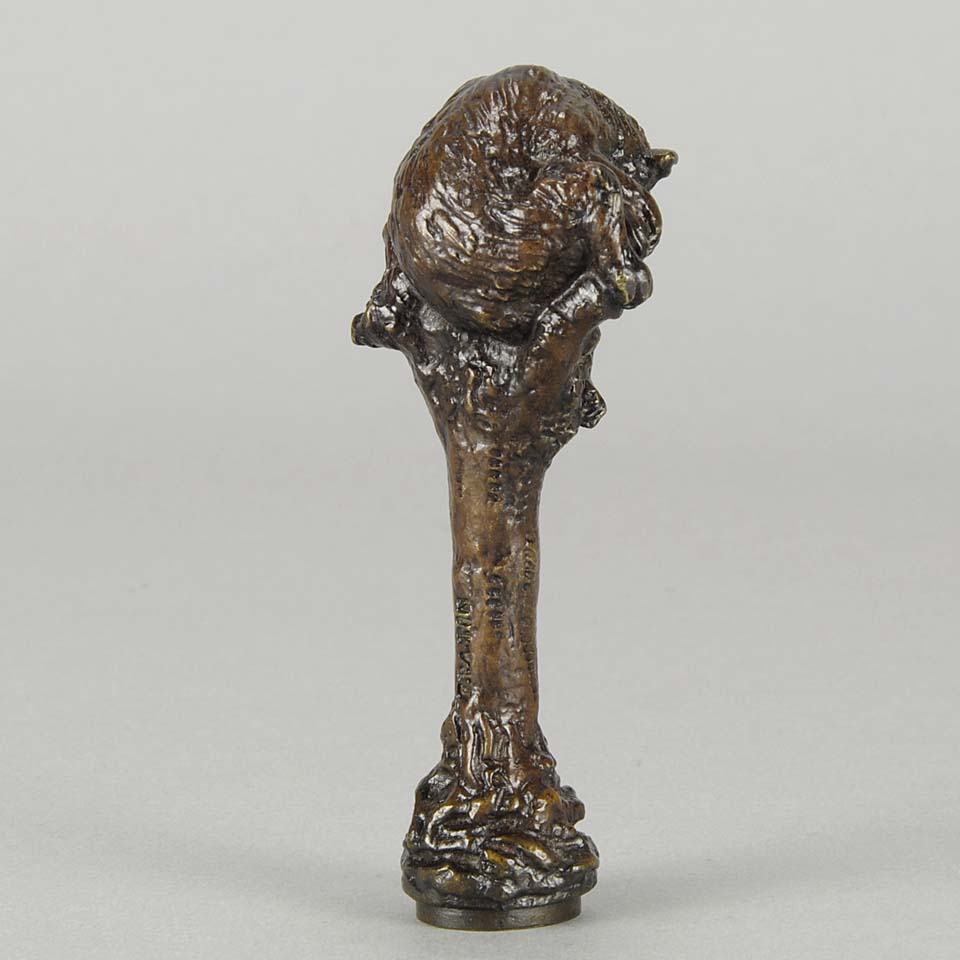 Christophe Fratin Bronze Bear Seal