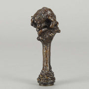 Christophe Fratin Bronze Bear Seal