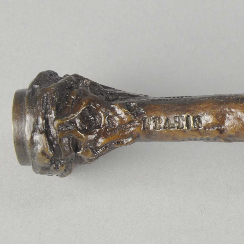 Christophe Fratin Bronze Bear Seal