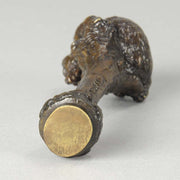 Christophe Fratin Bronze Bear Seal
