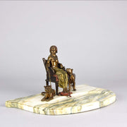 ‘Cleopatra with Pumas’ by Bergman