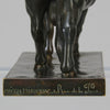 Taureau Romano Antique Bronze statue of a large bull by Jean-Baptiste Baptiste in a proud stance, the bronze exhibiting excellent hand chased surface detail and fine rich brown patina. Raised on an integral base 