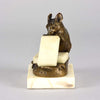 Animalier Clovos Masson Bronze Mouse & Cheese