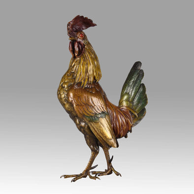 Bergman bronze cockerel