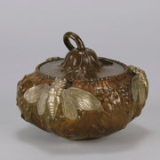 Moth Bowl By Alexandre Vibert - Antique Bronze - Hickmet Fine Arts 