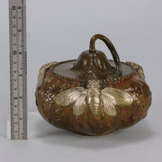 Moth Bowl By Alexandre Vibert - Antique Bronze - Hickmet Fine Arts 