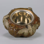 Moth Bowl By Alexandre Vibert - Antique Bronze - Hickmet Fine Arts 