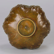 Moth Bowl By Alexandre Vibert - Antique Bronze - Hickmet Fine Arts 