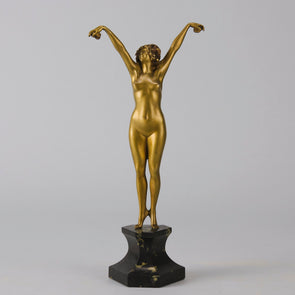 Colinet Bronze - Andalusian Dancer -  Art deco figurines - Hickmet Fine Arts