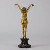 Colinet Bronze - Andalusian Dancer -  Genuine Art Deco Figurines - Hickmet Fine Arts