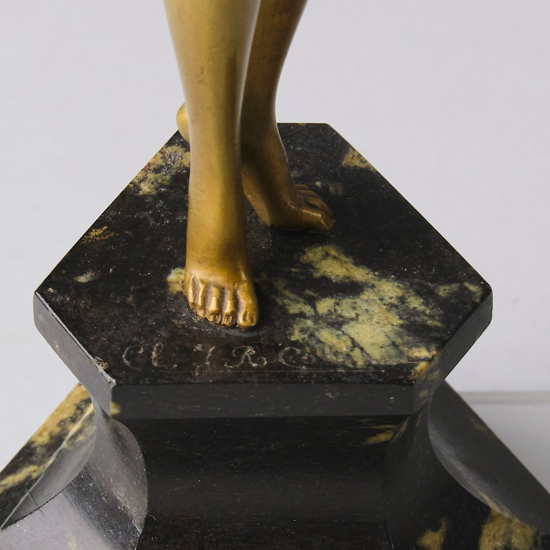 Colinet Bronze - Andalusian Dancer -  Art Deco sculptures for sale - Hickmet Fine Arts