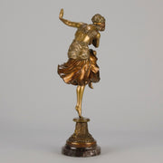 Hindu Dancer - Claire Colinet - Art deco figurines - Art Deco Sculpture - Art Deco Bronze Figurines - Art Deco Bronze Lady - Hickmet Fine Arts