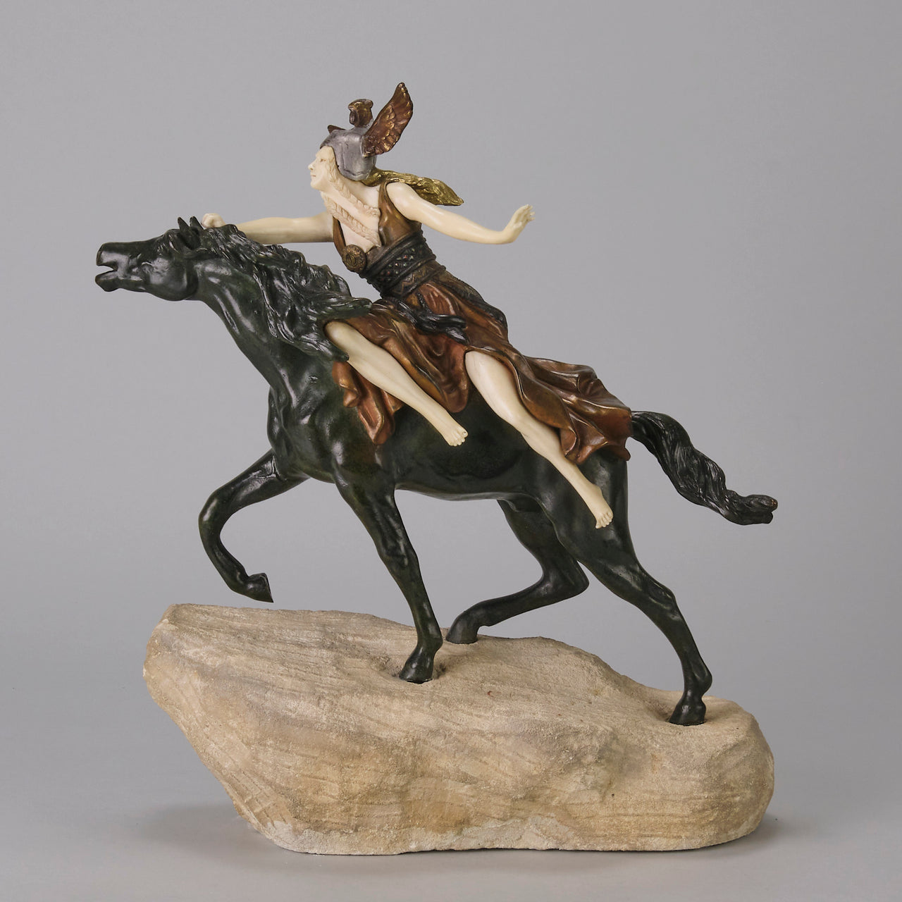 Claire Colinet - Valkyrie - Art Deco Sculpture - Hickmet Fine Arts