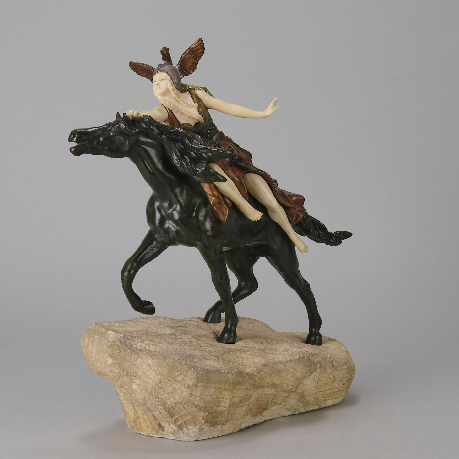 Claire Colinet - Valkyrie - Art Deco Sculpture - Hickmet Fine Arts