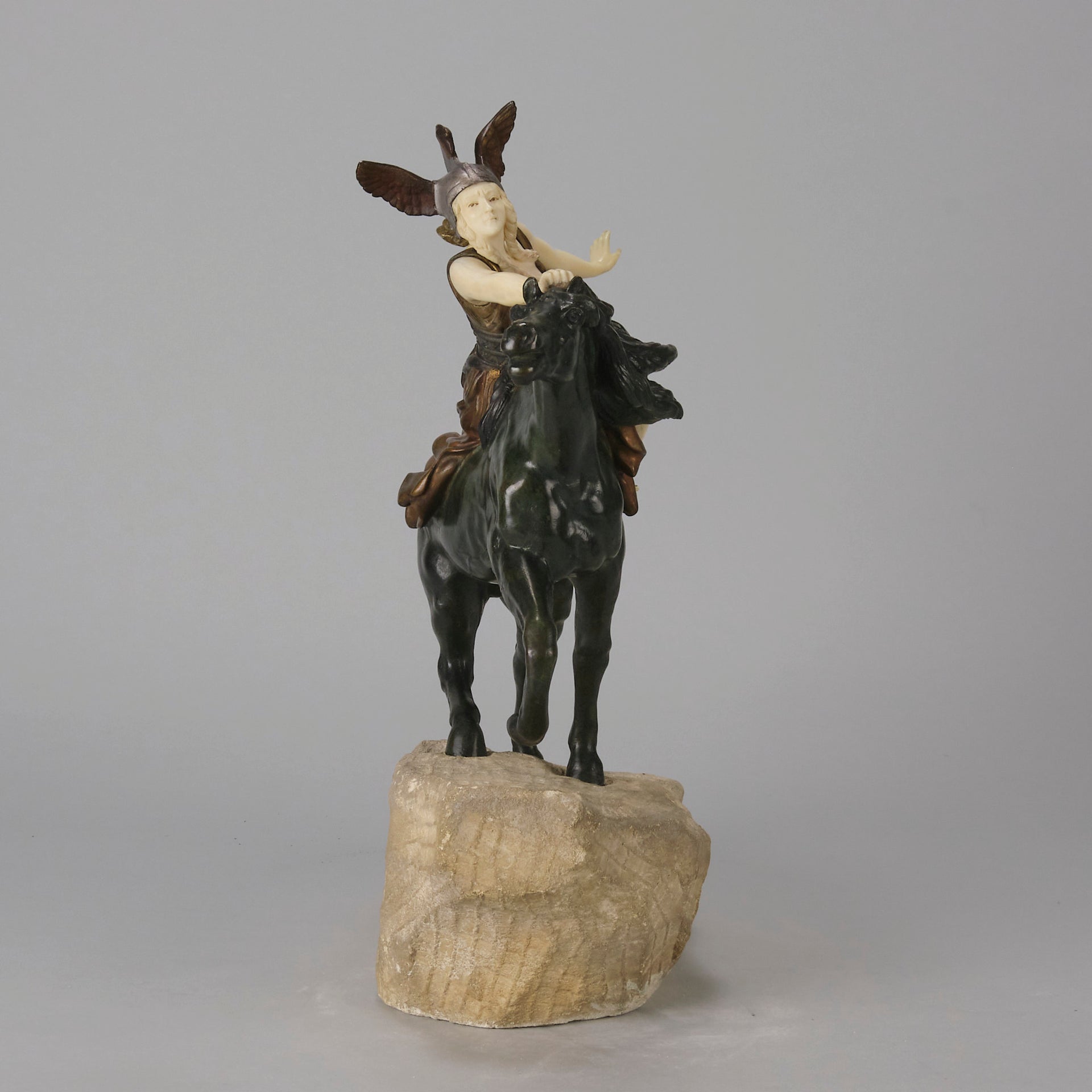 Claire Colinet - Valkyrie - Art Deco Sculpture - Hickmet Fine Arts