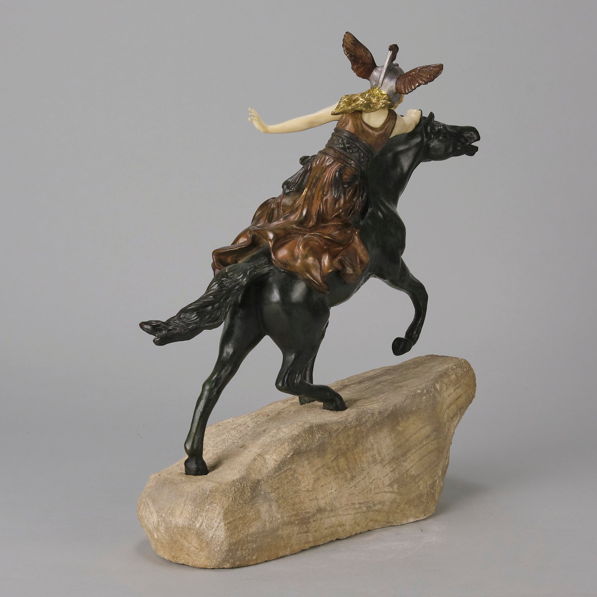 Claire Colinet - Valkyrie - Art Deco Sculpture - Hickmet Fine Arts