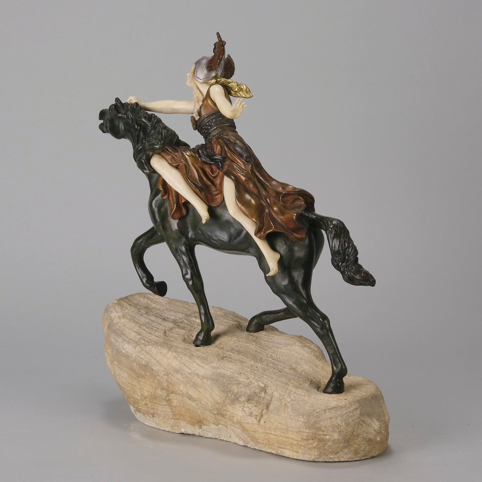 Claire Colinet - Valkyrie - Art Deco Sculpture - Hickmet Fine Arts