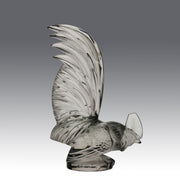 Coq Nain - Lalique Car Mascot - Art Deco Glass - Hickmet Fine Arts