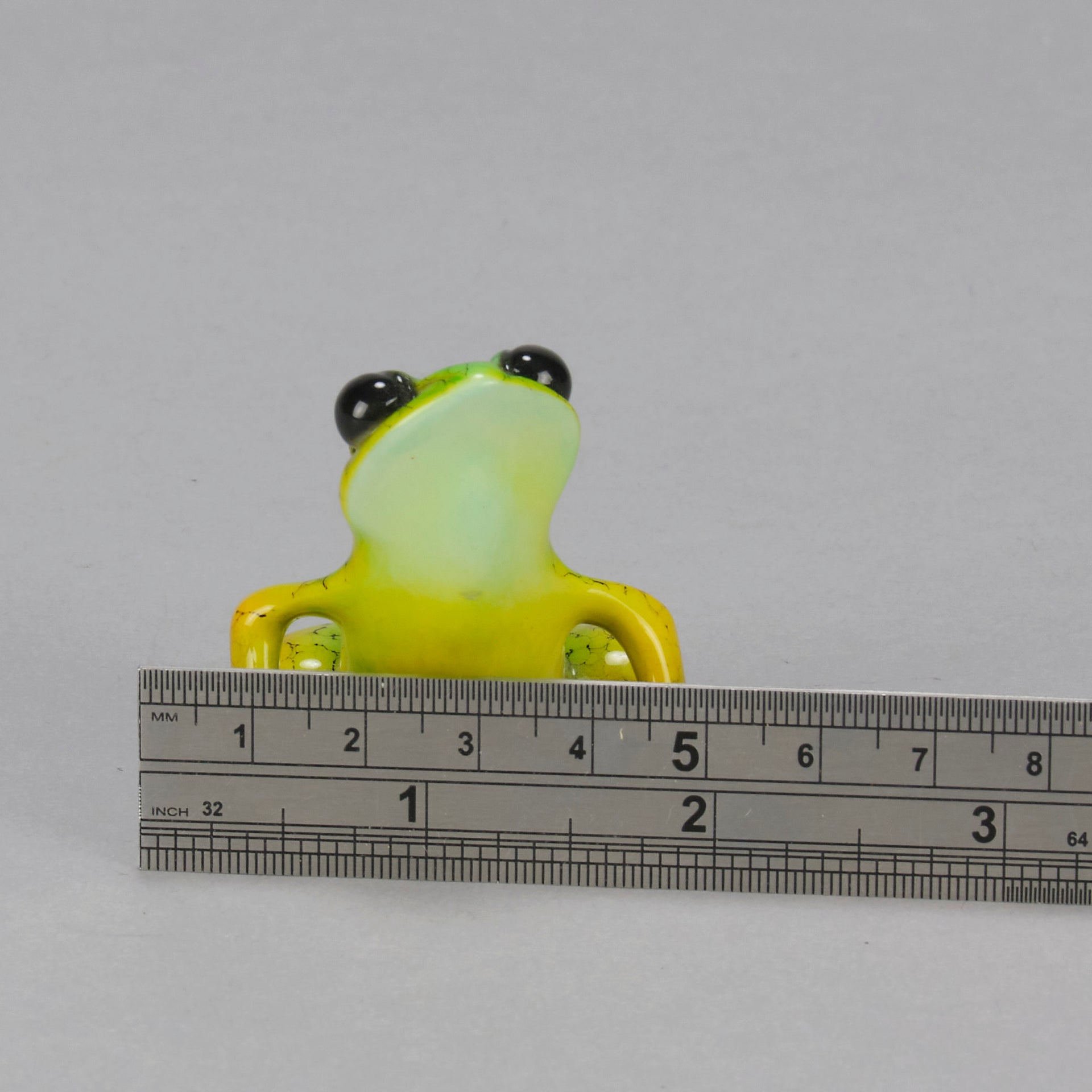 Salsa An eyecatching limited edition bronze sculpture of a charming frog by Tim Cotterill in a seated position with its head raised