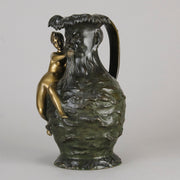 Coudray Bronze - Art Nouveau Vase - Hickmet Fine Arts 