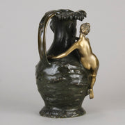 Coudray Bronze - Art Nouveau Vase - Hickmet Fine Arts 