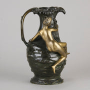 Coudray Bronze - Art Nouveau Vase - Hickmet Fine Arts 