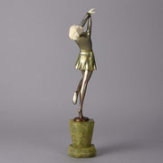 “Cristobel” bronze and ivory by Lorenzl