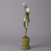 “Cristobel” bronze and ivory by Lorenzl