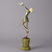 “Cristobel” bronze and ivory by Lorenzl