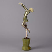 “Cristobel” bronze and ivory by Lorenzl