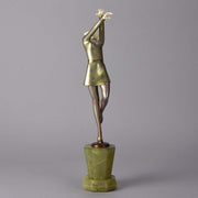 “Cristobel” bronze and ivory by Lorenzl