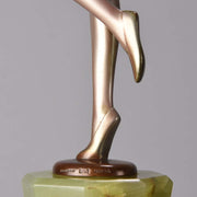 “Cristobel” bronze and ivory by Lorenzl