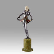 Curtsy lorenzl bronze and ivory