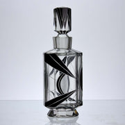 Art Deco Decanter Set Czech Glass