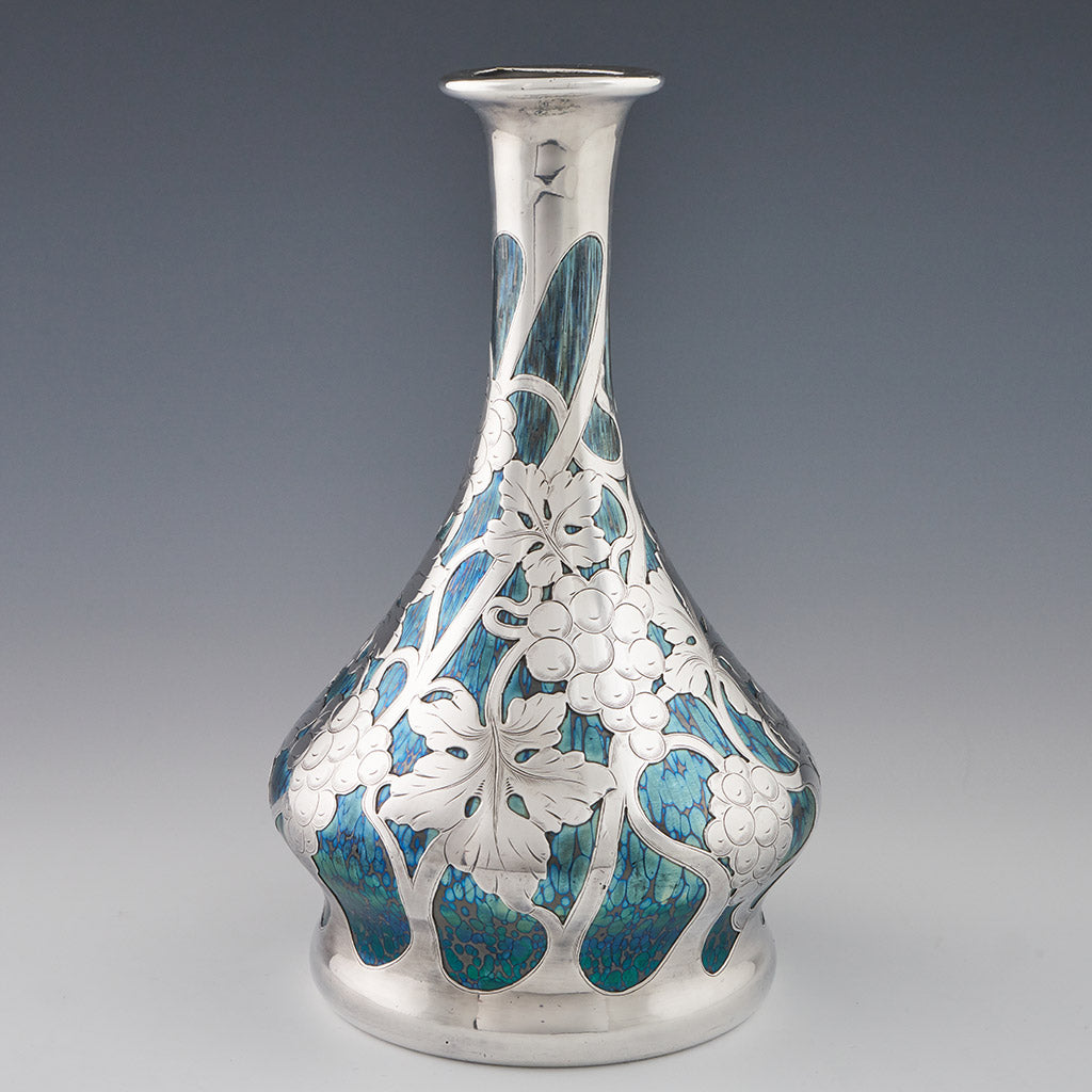 Loetz Cobalt Papillon Vase