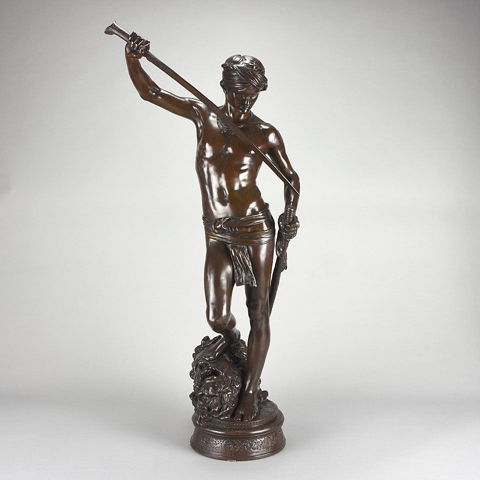 “David Vainqueur” by a Mercié