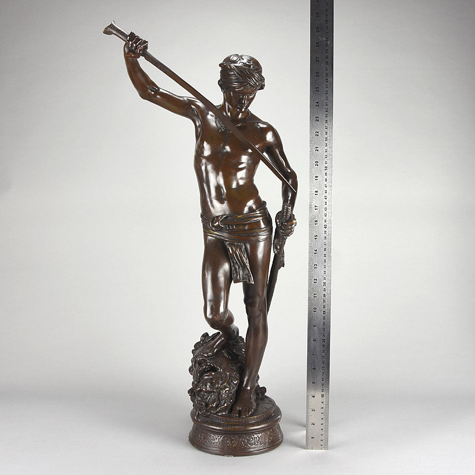 “David Vainqueur” by a Mercié