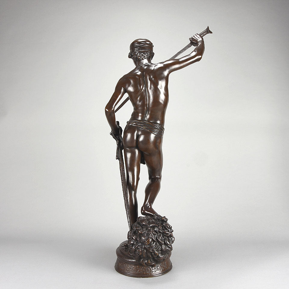 “David Vainqueur” by a Mercié