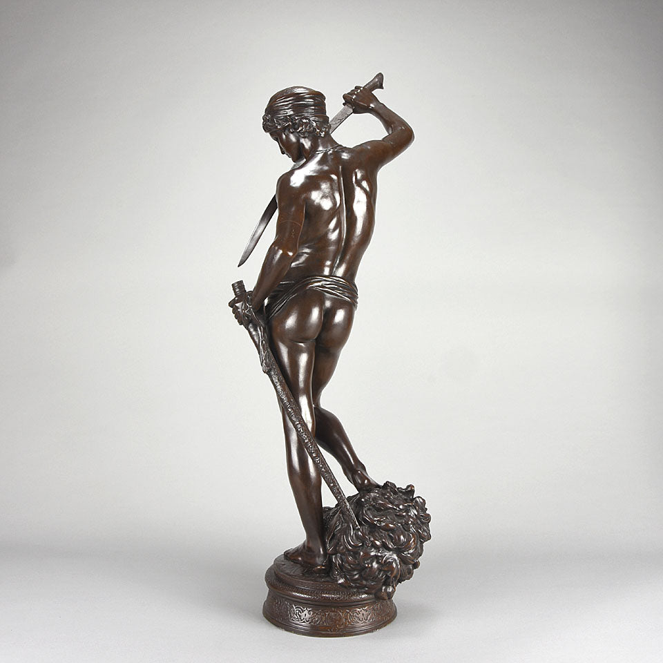 “David Vainqueur” by a Mercié