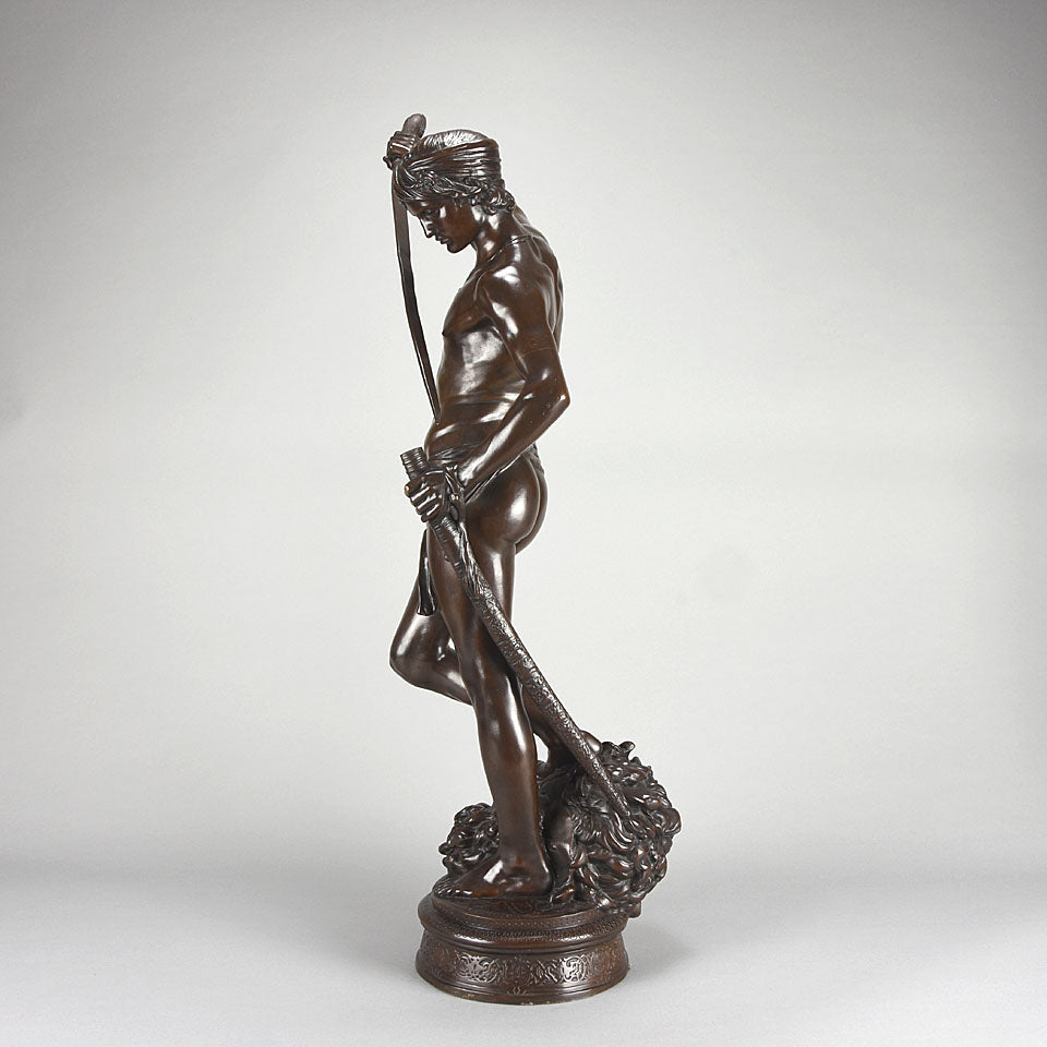 “David Vainqueur” by a Mercié