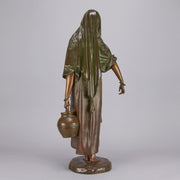 Chiparus Bronze Water Carrier - Antique Bronze Statues - Hickmet Fine Arts