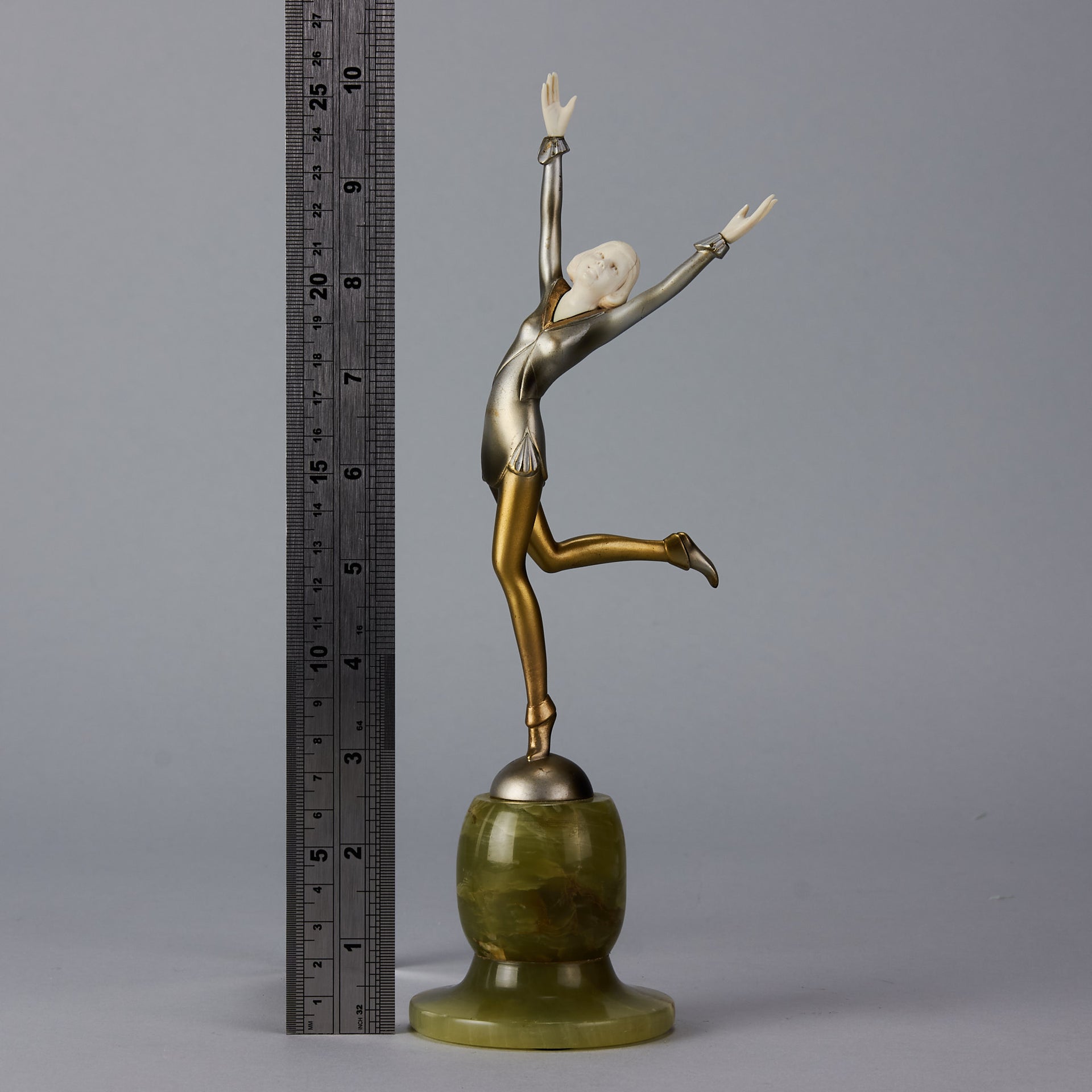 Stefan Dakon Dancer - Art Deco Sculpture - Hickmet Fine Arts
