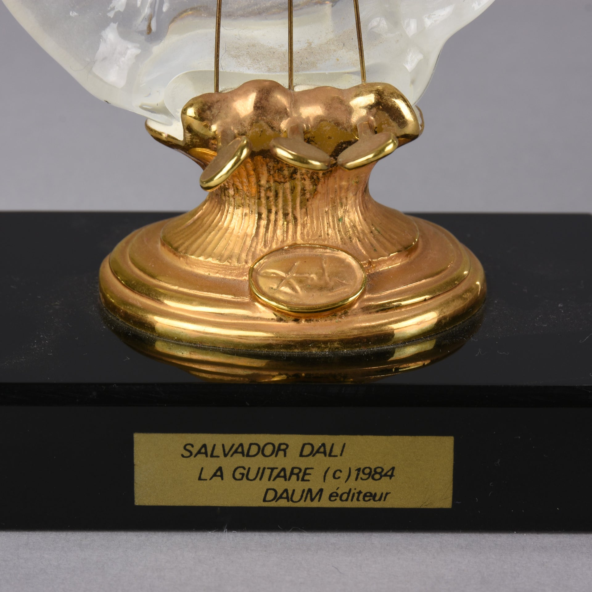 La Guitare - Salvador Dali & Daum Glass - Hickmet Fine Arts