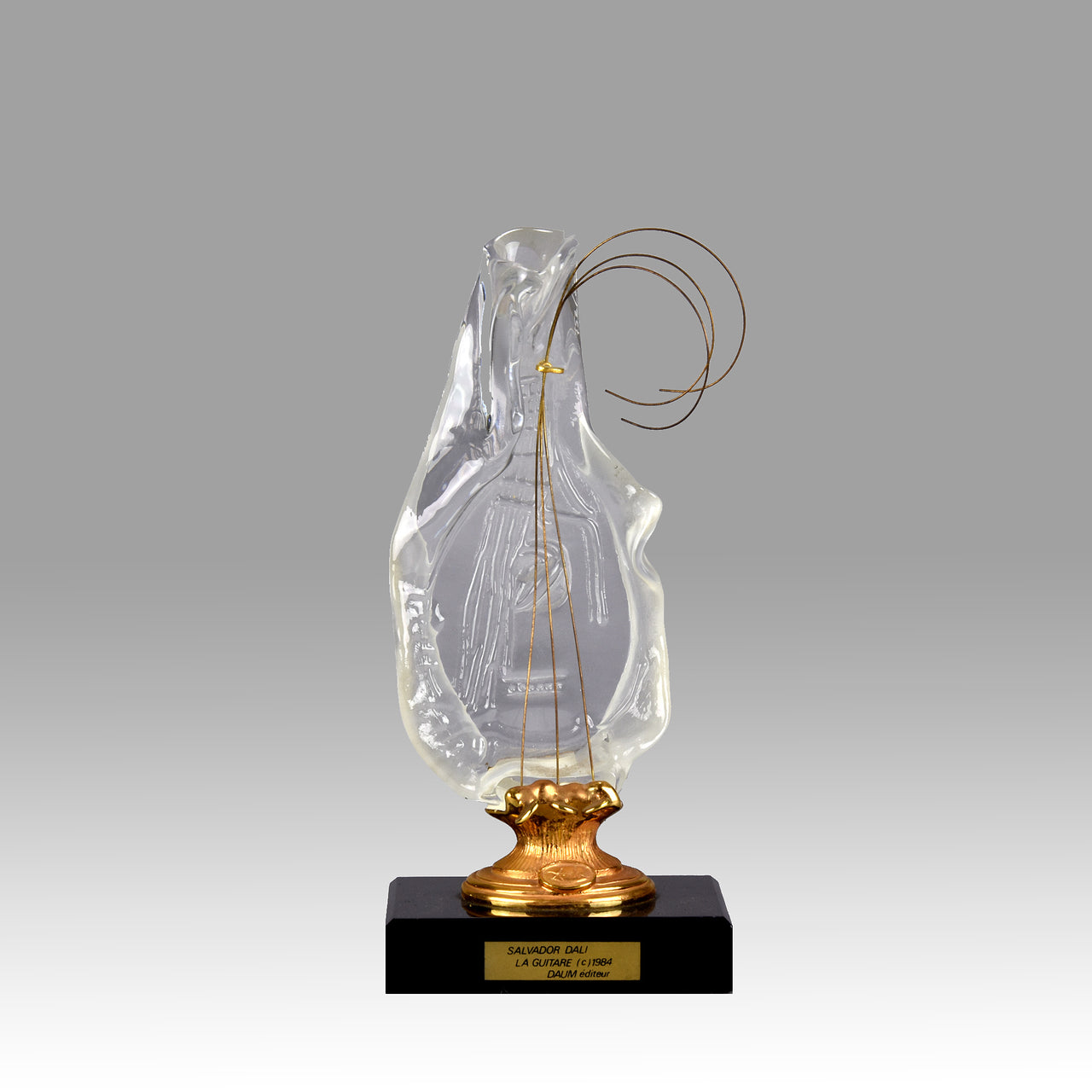 La Guitare - Salvador Dali & Daum Glass - Hickmet Fine Arts