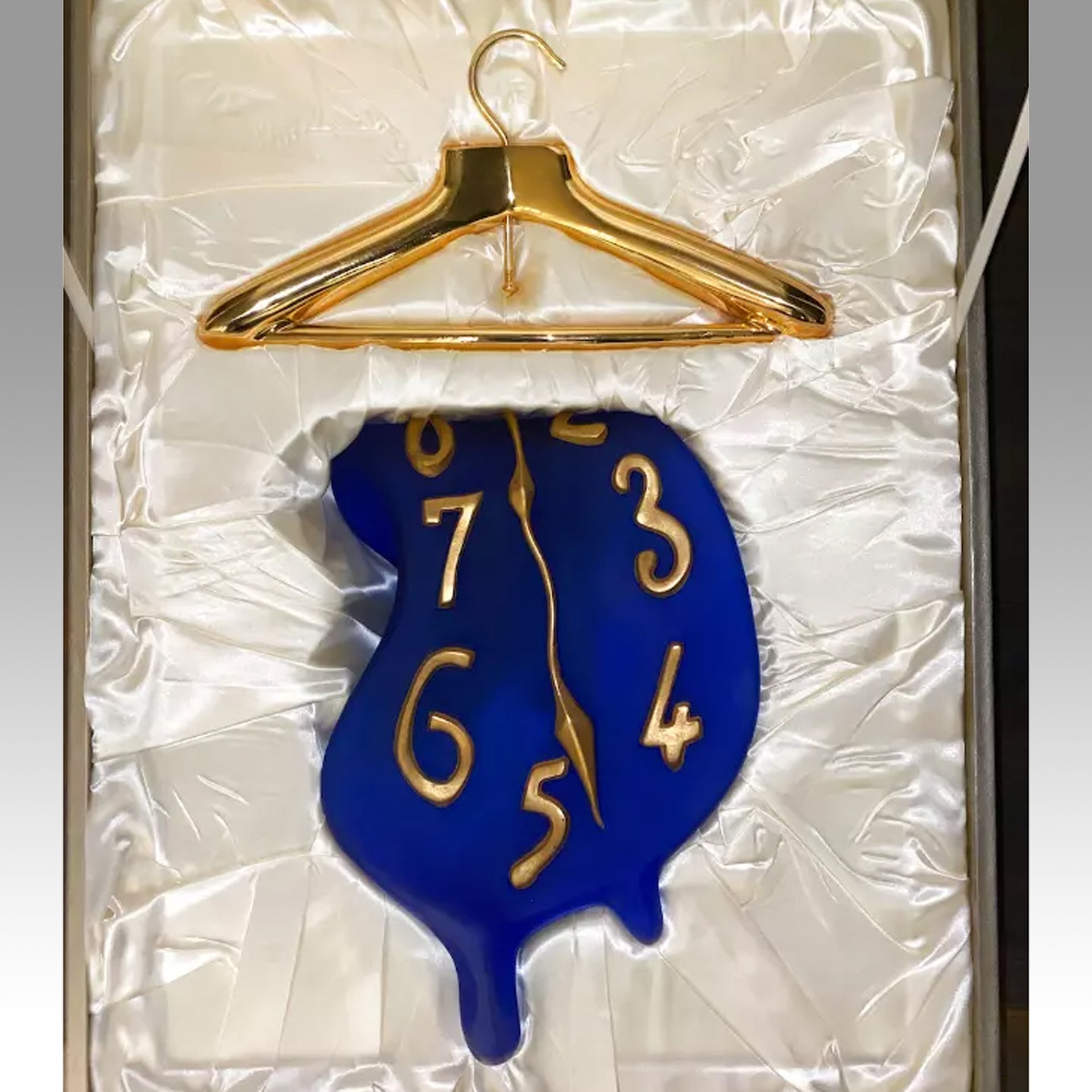 Daum Glass Dali Clock - Dali Montre Molle - Hickmet Fine Arts 