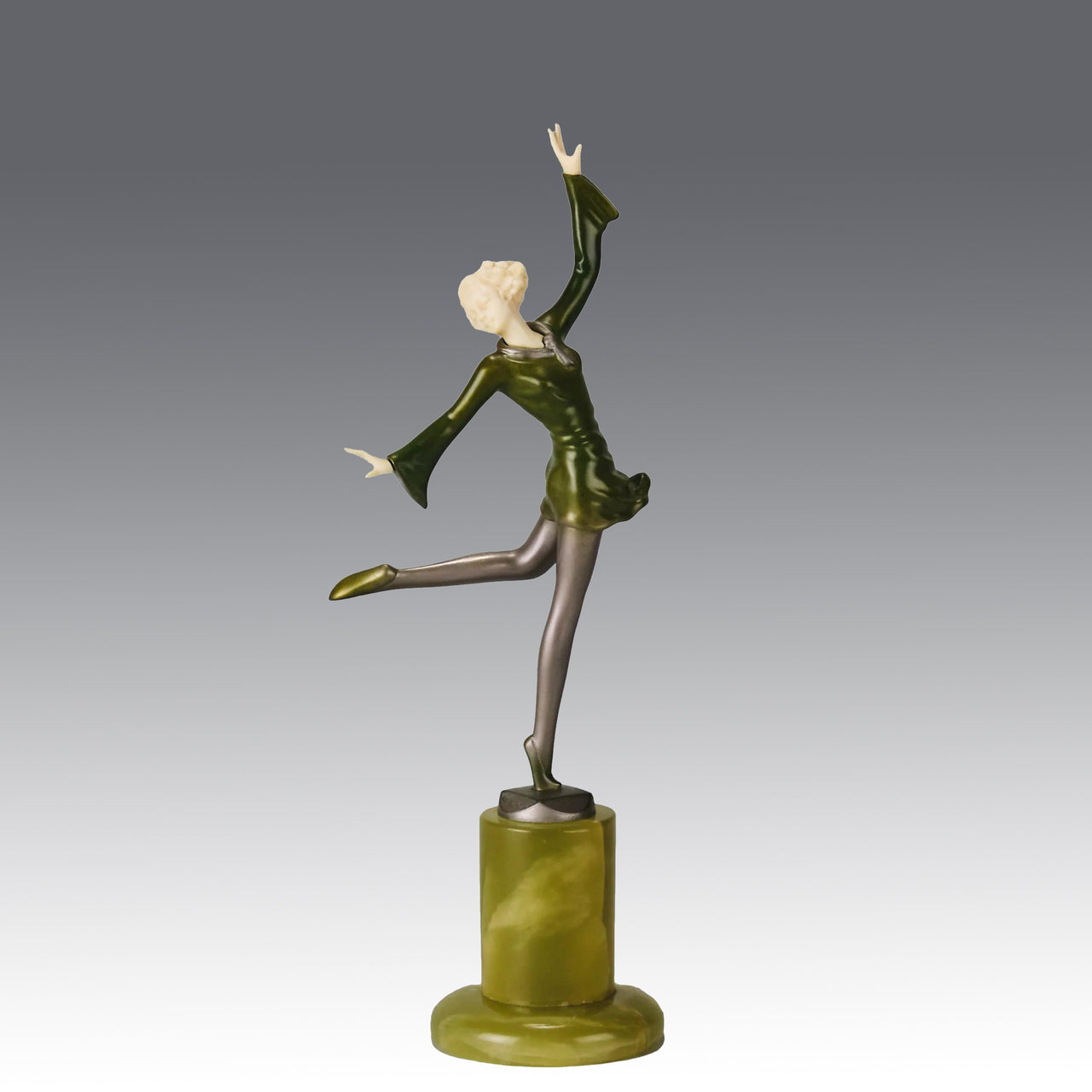 Art deco figurines – Lorenzl – Dancer - Antique Bronze - Art Deco Sculpture - Bronze statues for sale - art deco statues 1930s - art deco bronze figurines - antique bronze figures - bronze figurines for sale - Art Deco Bronze - genuine art deco figurines - Art Deco Bronze Lady - Antique bronze statues - Antique bronze sculptures for sale - Art Deco sculptures for sale – Hickmet Fine Arts