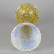 Hydrangea Butterfly Vase by Daum Freres