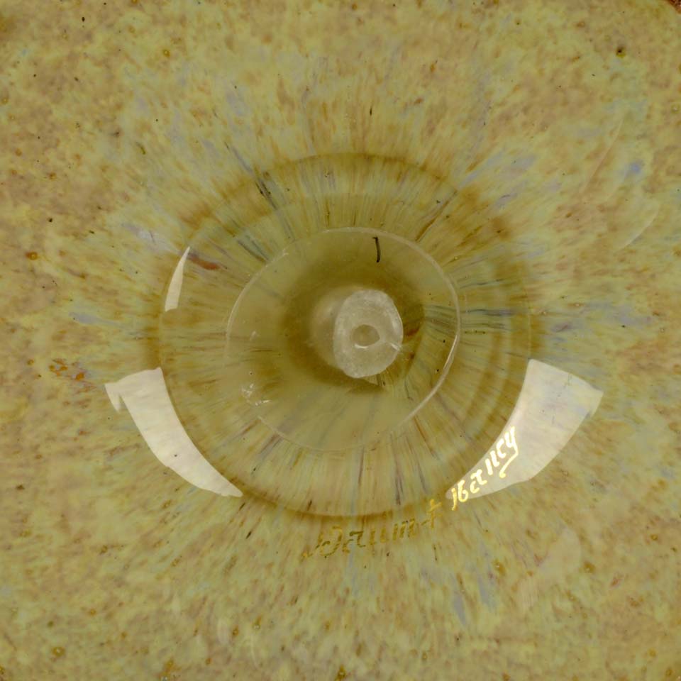 Hydrangea Butterfly Vase by Daum Freres