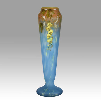Wisteria Vase By Daum Frères