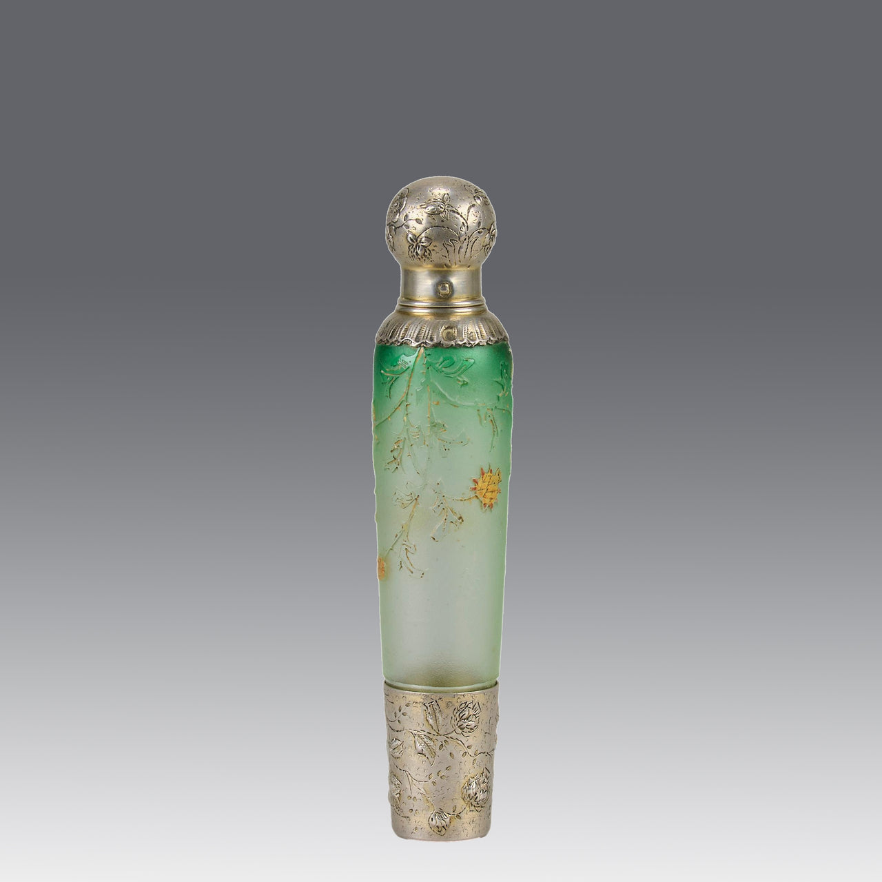 Daum Frères Absinthe Bottle - Art Nouveau Glass - Hickmet Fine Arts